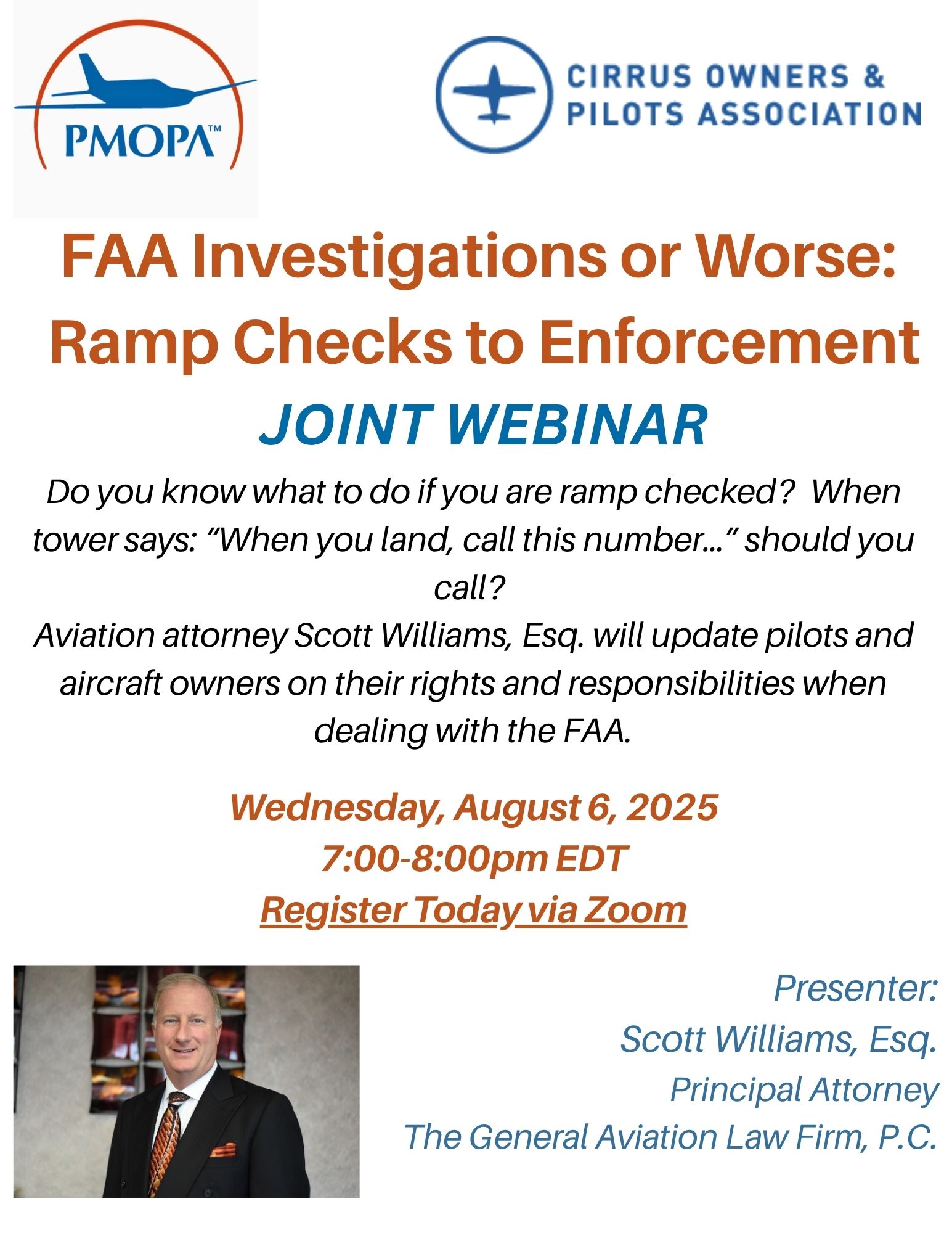 August 2025 PMOPA and COPA Joint Webinar Promo